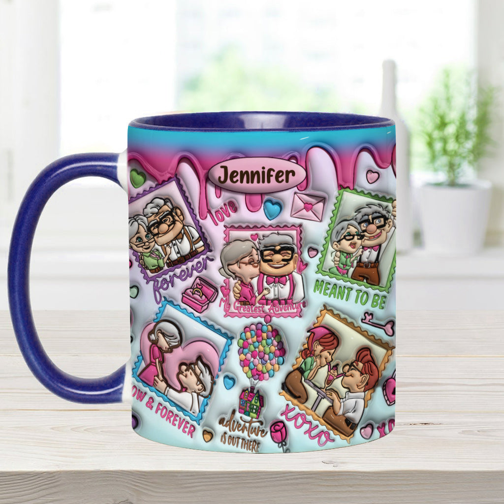 My Greatest Adventure - Personalized Mouse Accent Mug
