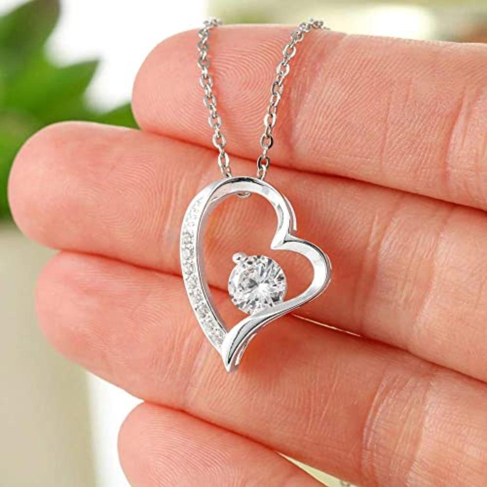 To Nana Message Forever Love For Grandma Nana Gifts - Grandma Forever Love Necklace 0921