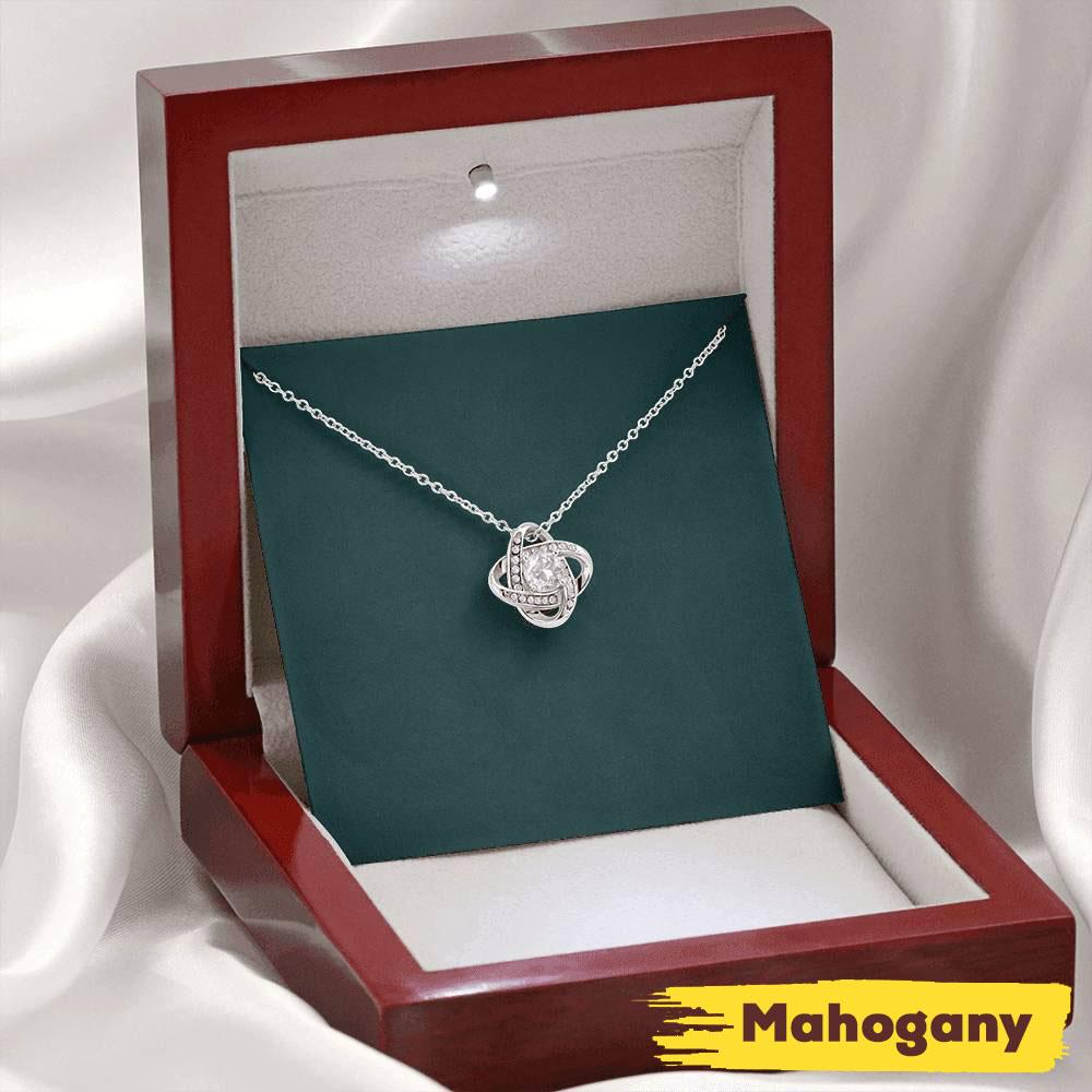 To My Grandma - Grandma Love Knot Necklace 0921
