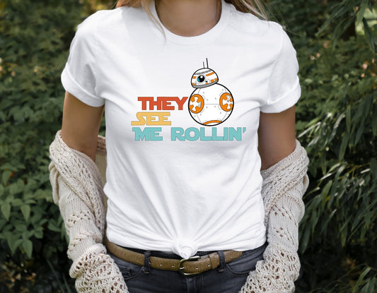 Rolling The Force T-shirt & Hoodie 0224
