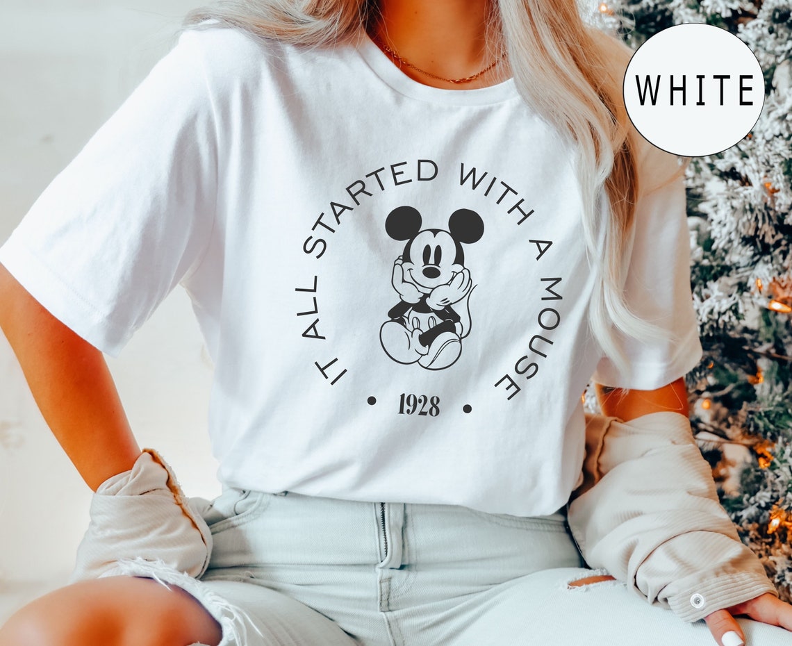 It All Started With A Mouse Mouse T-shirt & Hoodie 0224