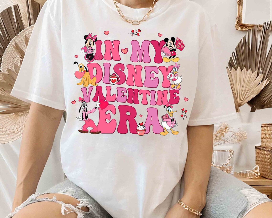 In My Valentine Era Mouse T-shirt & Hoodie 0124