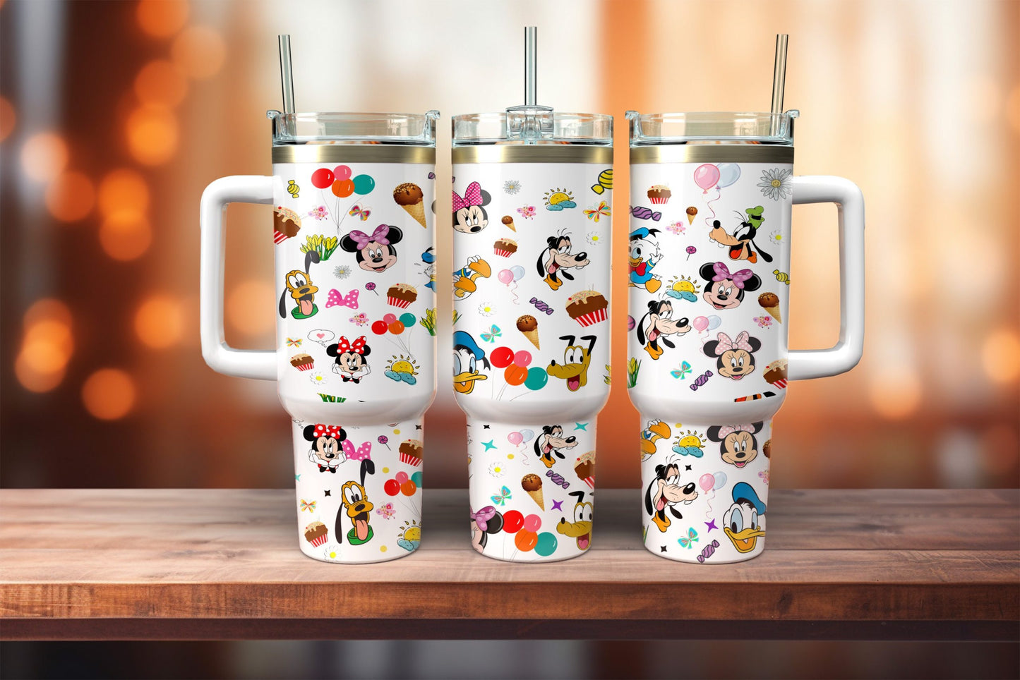 Mouse And Friends Mouse Tumbler With Handle 0224