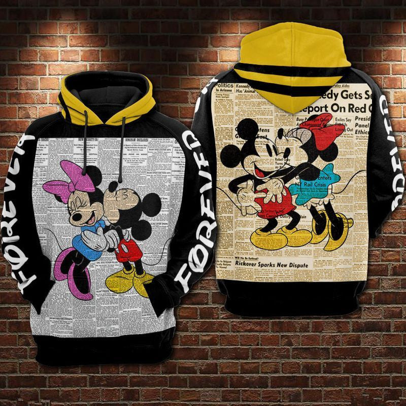 Mouse Couple Mouse All Over Shirt 0224
