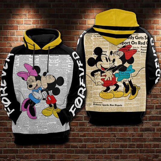 Mouse Couple Mouse All Over Shirt 0224
