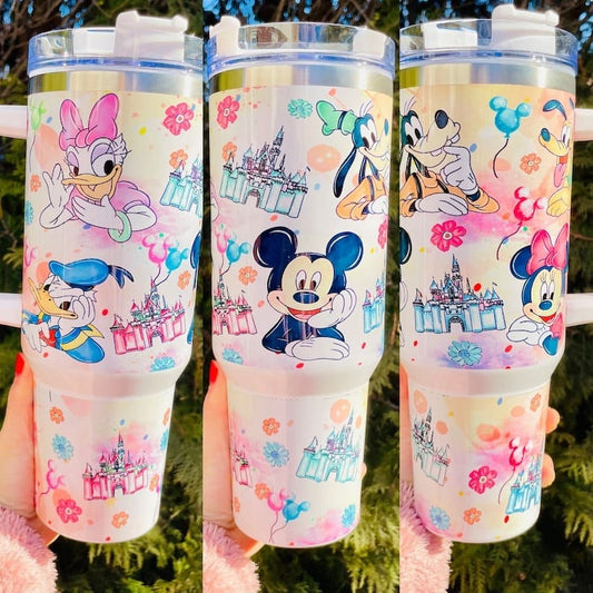 Magic World Mouse Tumbler With Handle 0224