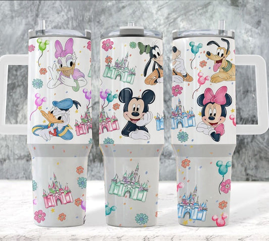 Magic World Mouse Tumbler With Handle 0224