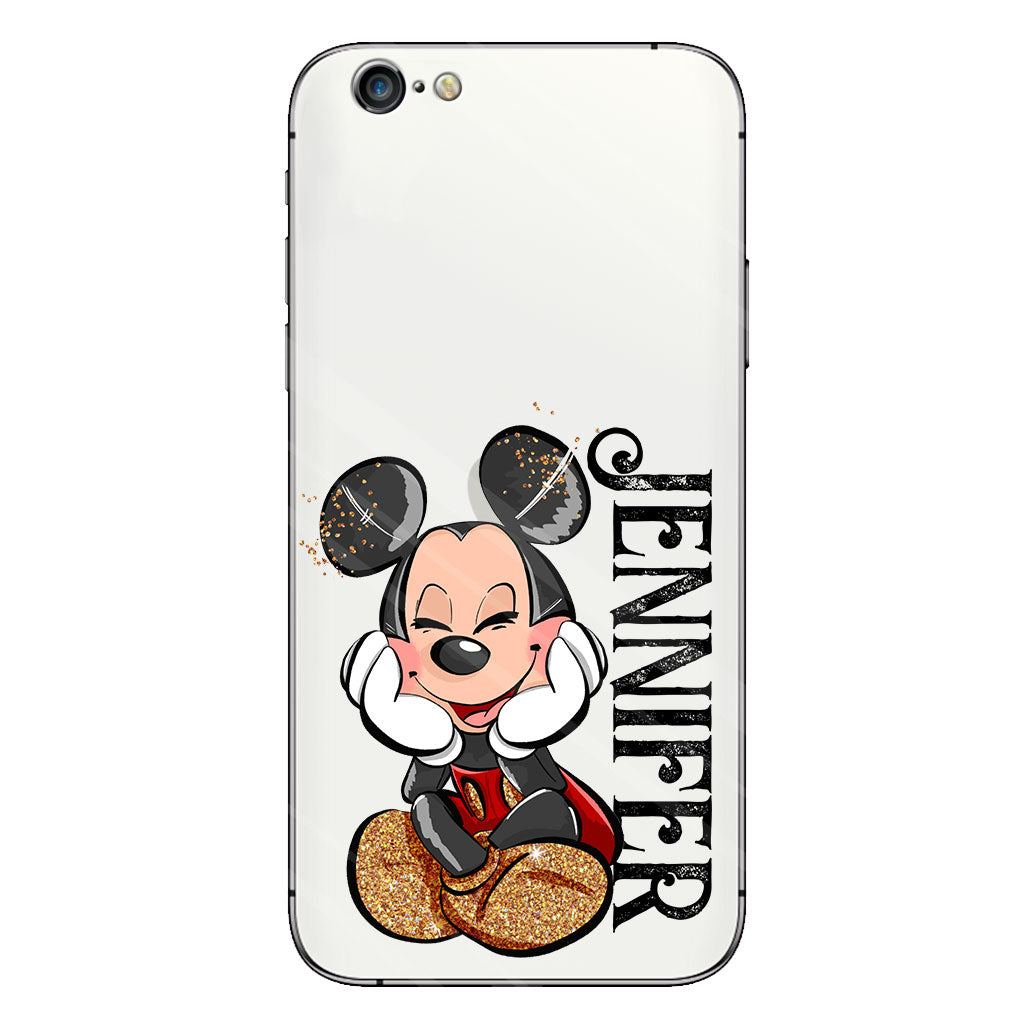 Best Day Ever - Personalized Mouse Clear Phone Case