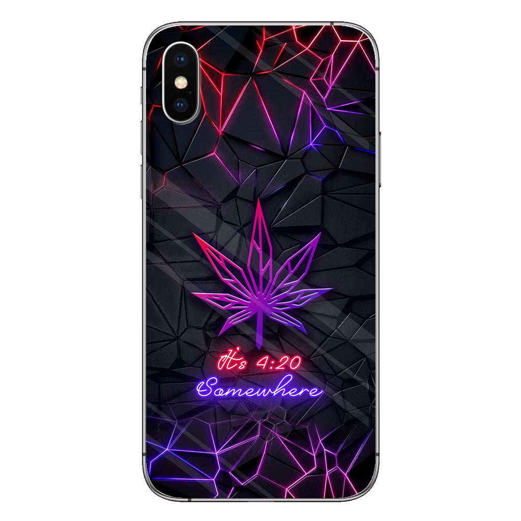 It's 420 Somewhere - Weed Phone Case