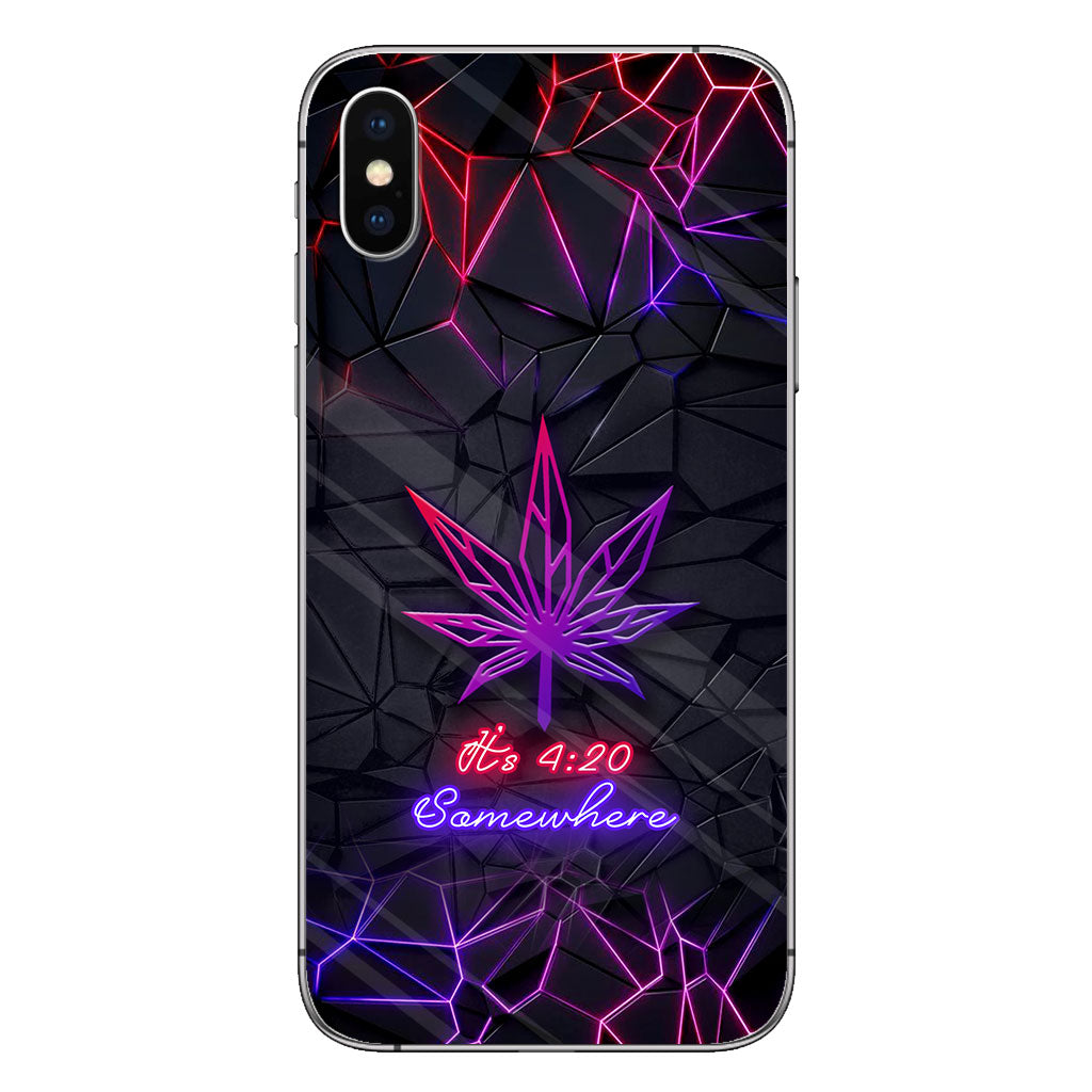 It's 420 Somewhere - Weed Phone Case