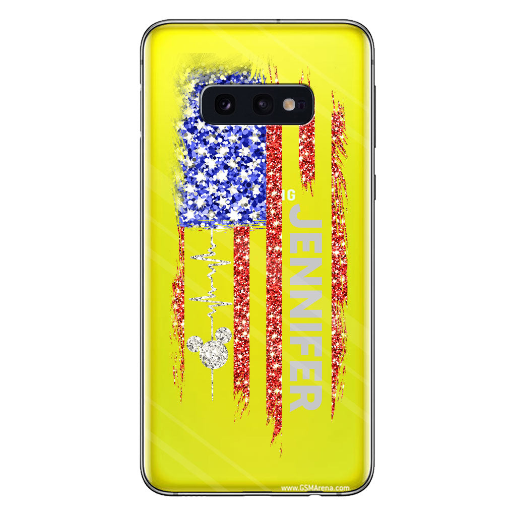 Best Day Ever - Personalized Mouse Clear Phone Case