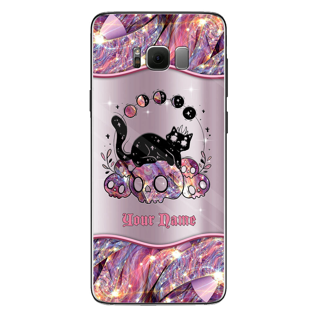 The Cat Witch - Personalized Black Cat Phone Case