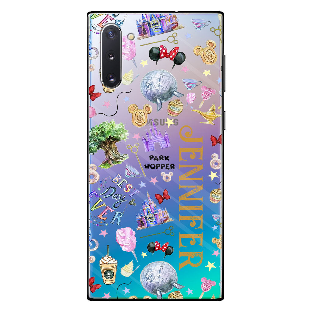 Lovely Mouse Ears - Personalized Mouse Clear Phone Case