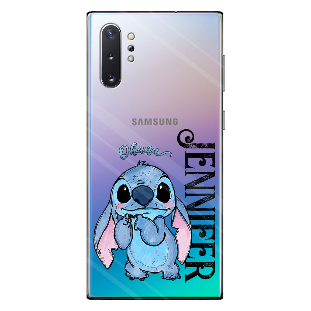 Ohana - Personalized Ohana Clear Phone Case