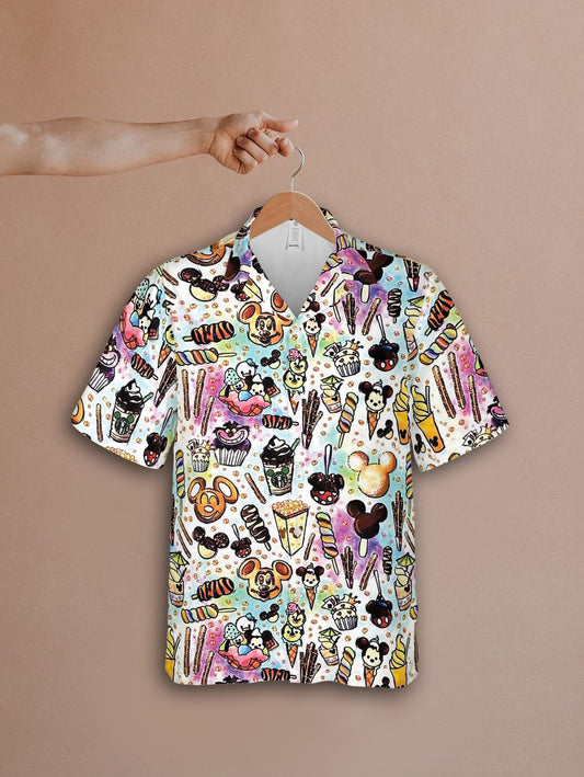 Treats Pattern Mouse Hawaiian Shirt 0224