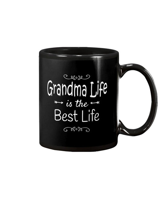 Grandma Life Is The Best Life Print For Grandma - Grandma Mug 0921
