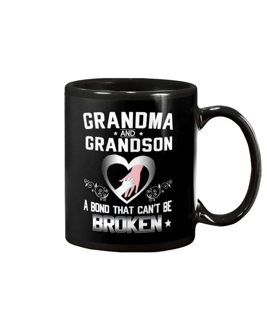 Grandma And Grandson A Bond That Can't Be Broken - Grandma Mug 0921
