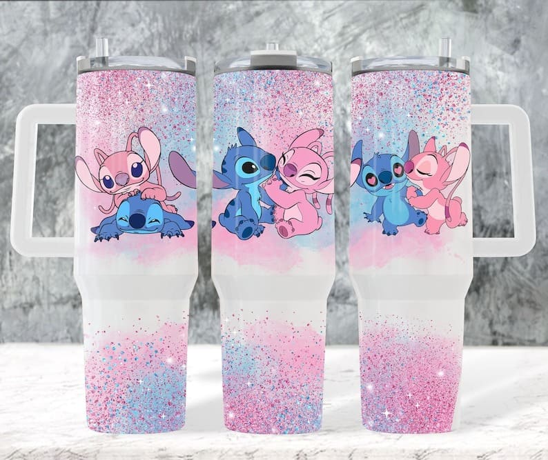 Love Ohana Ohana Tumbler With Handle 0224